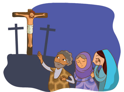 Il rosario con i bambini - Crocifissione di Gesù