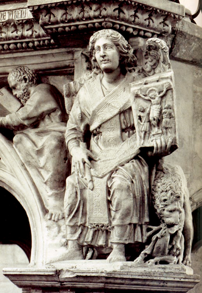Angelo in veste diaconale - Battistero Pisa (1260 circa)
