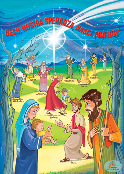 Nasce Gesù, speranza del mondo, novena di Natale - poster