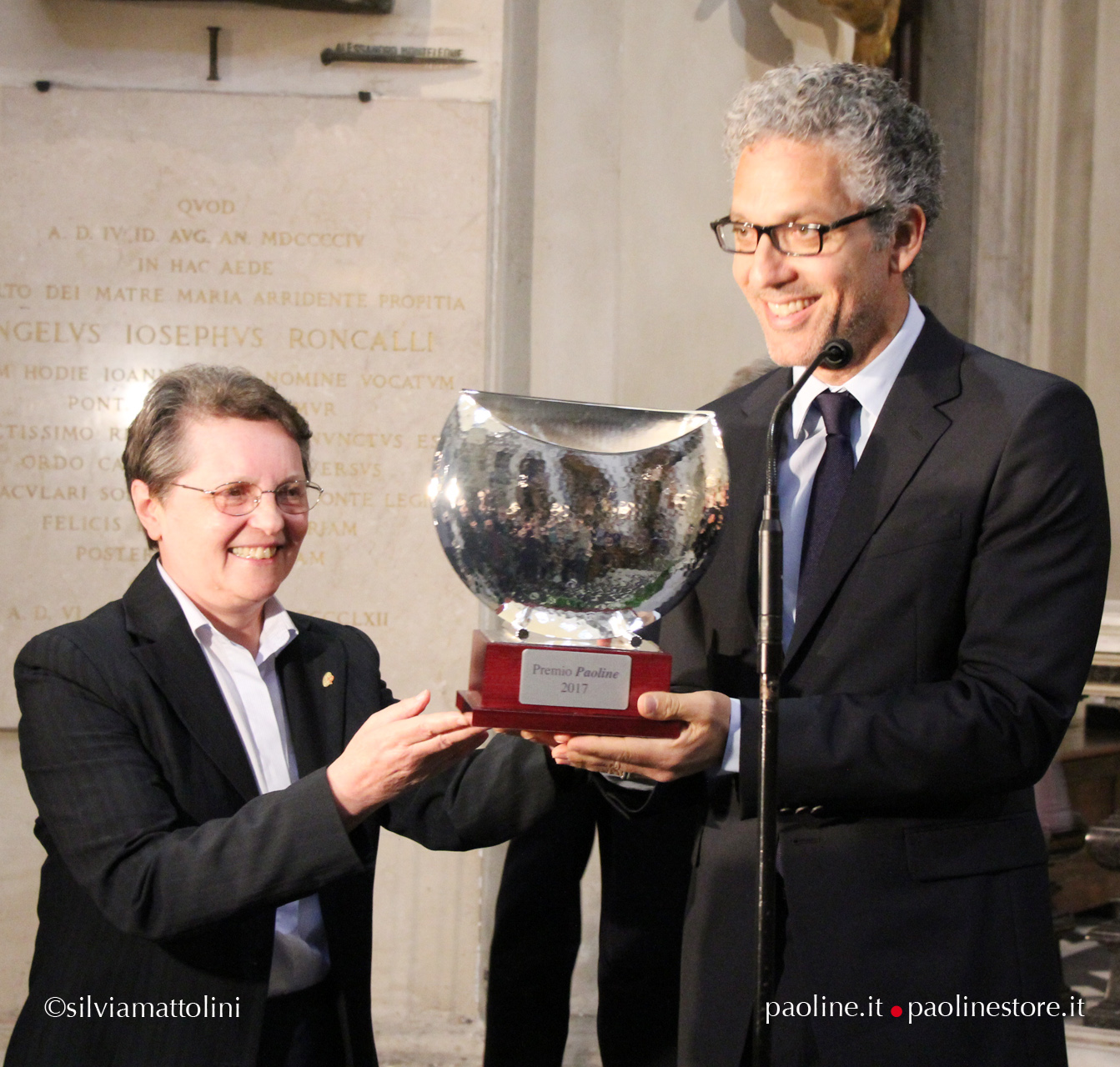 Premio Paoline comunicazione a Peppe Fiorello