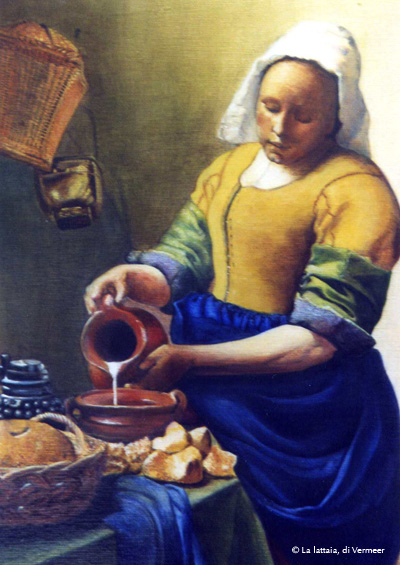 Vermeer - la lattaia